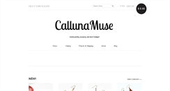 Desktop Screenshot of callunamuse.com